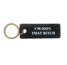 That B*tch Acrylic Glitter Keychain