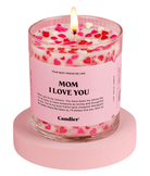 Mom I Love You Candle