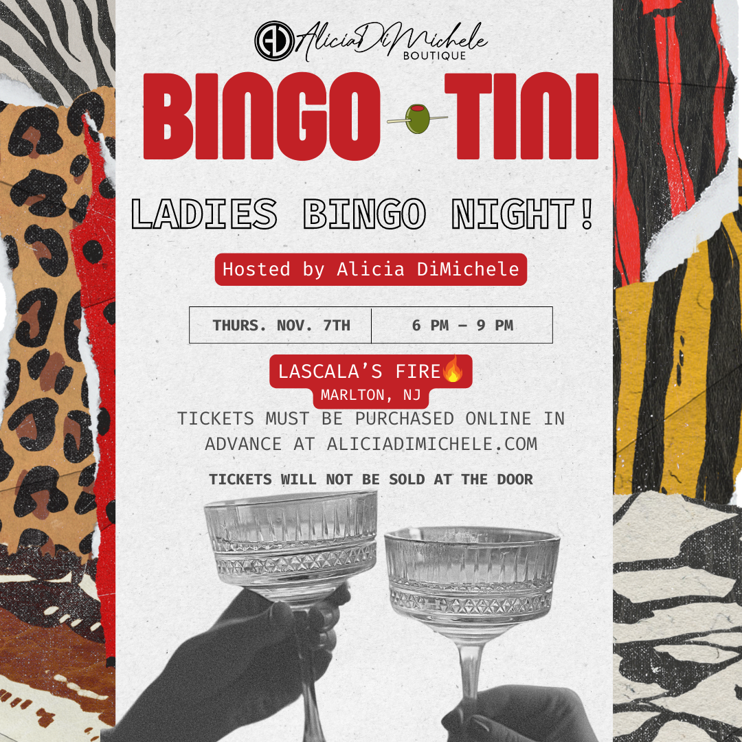 Bingo-Tini: Ladies Bingo Night! Buy your tickets now. 