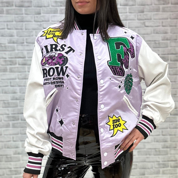 First Row Varsity Jacket – Alicia DiMichele Boutique